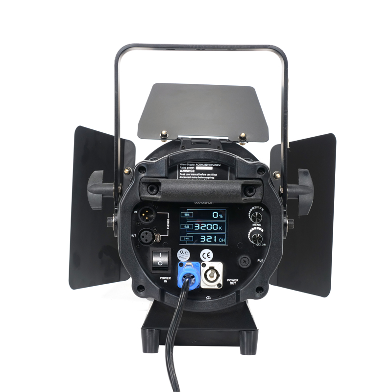 TH-352 600w Bi-color LED Fresnel Spotlight Theater with Manual Zoom
