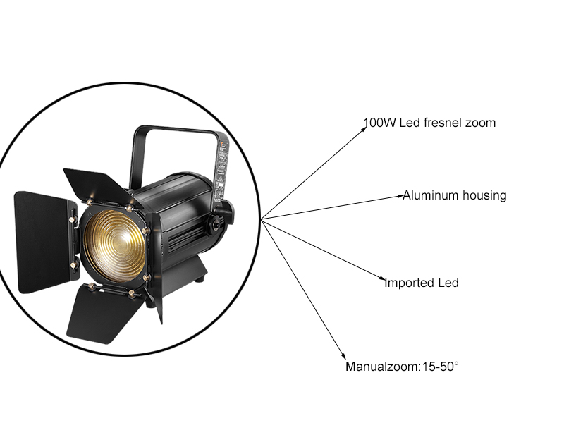 TH-350 LED Fresnel RGBW Quad-color Spotlight from China manufacturer ...